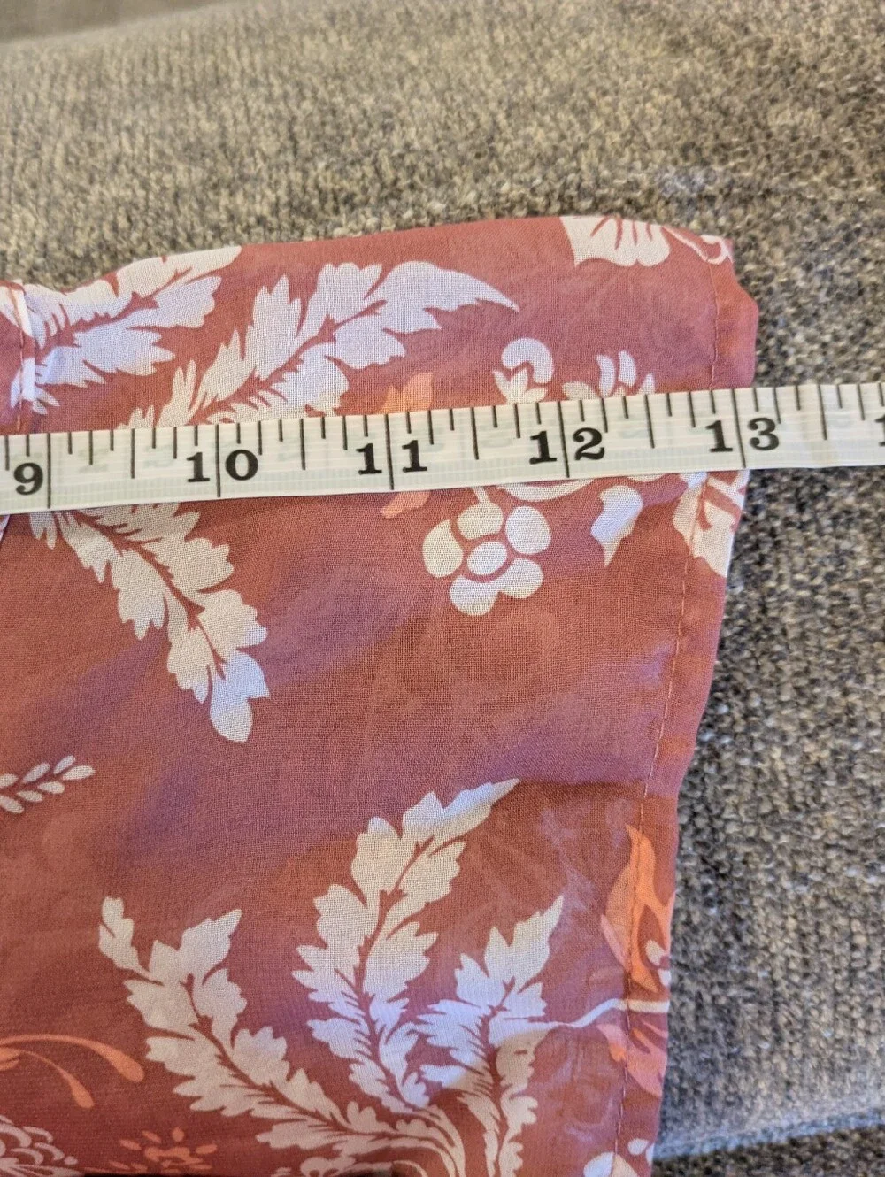 Women's Dusty Rose Floral Cold-Shoulder Dress - Picture 11 of 11